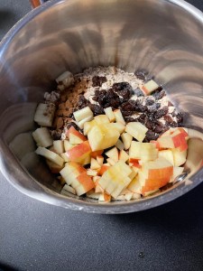 All the ingredients, ready for the spa