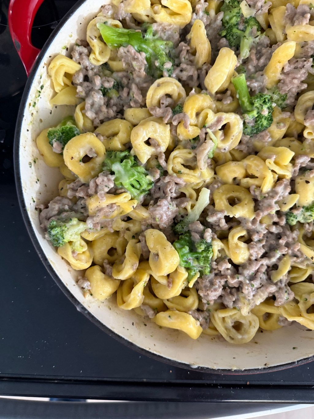 Sausage Tortellini Skillet