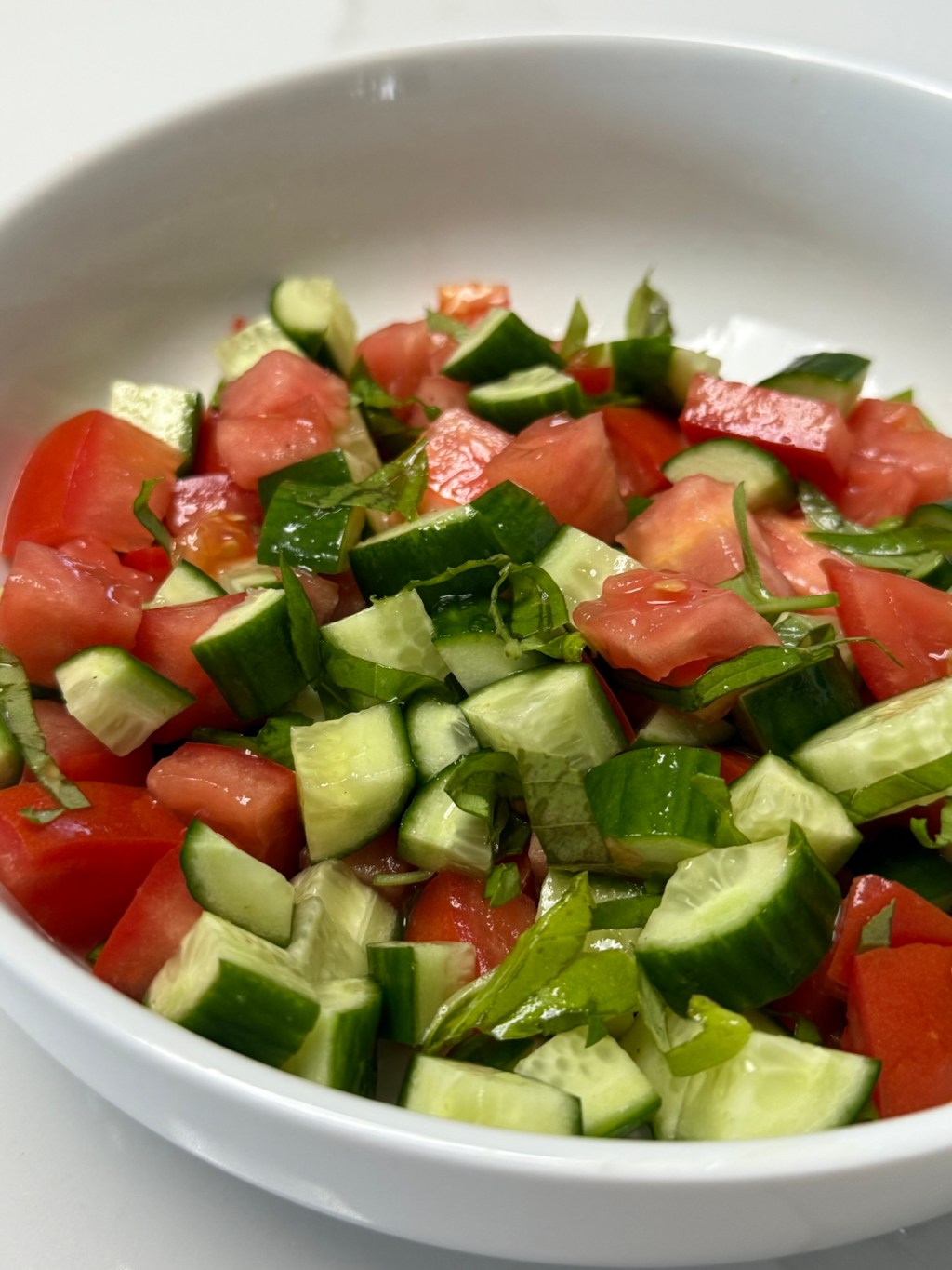 Cucumber-Tomato Salad