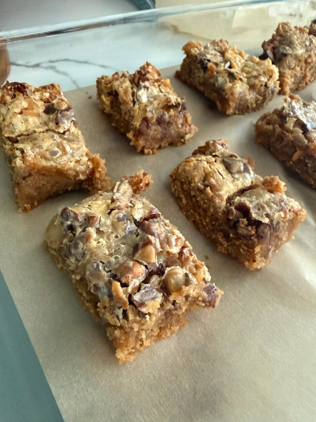 Gluten Free PB Cookie Bars
