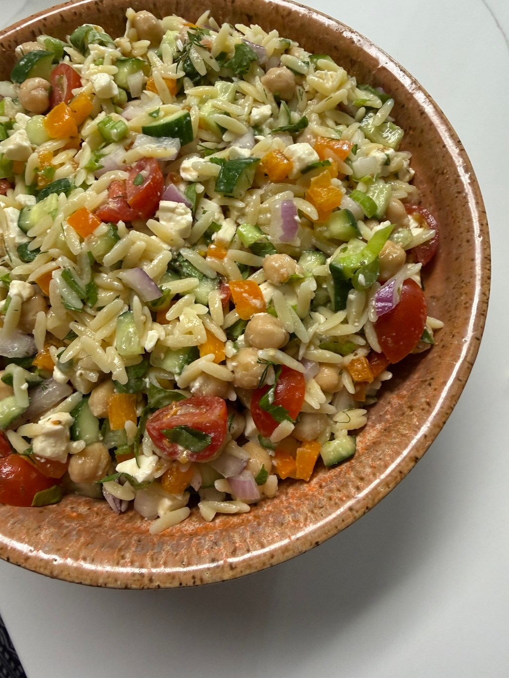 Greek Orzo Salad