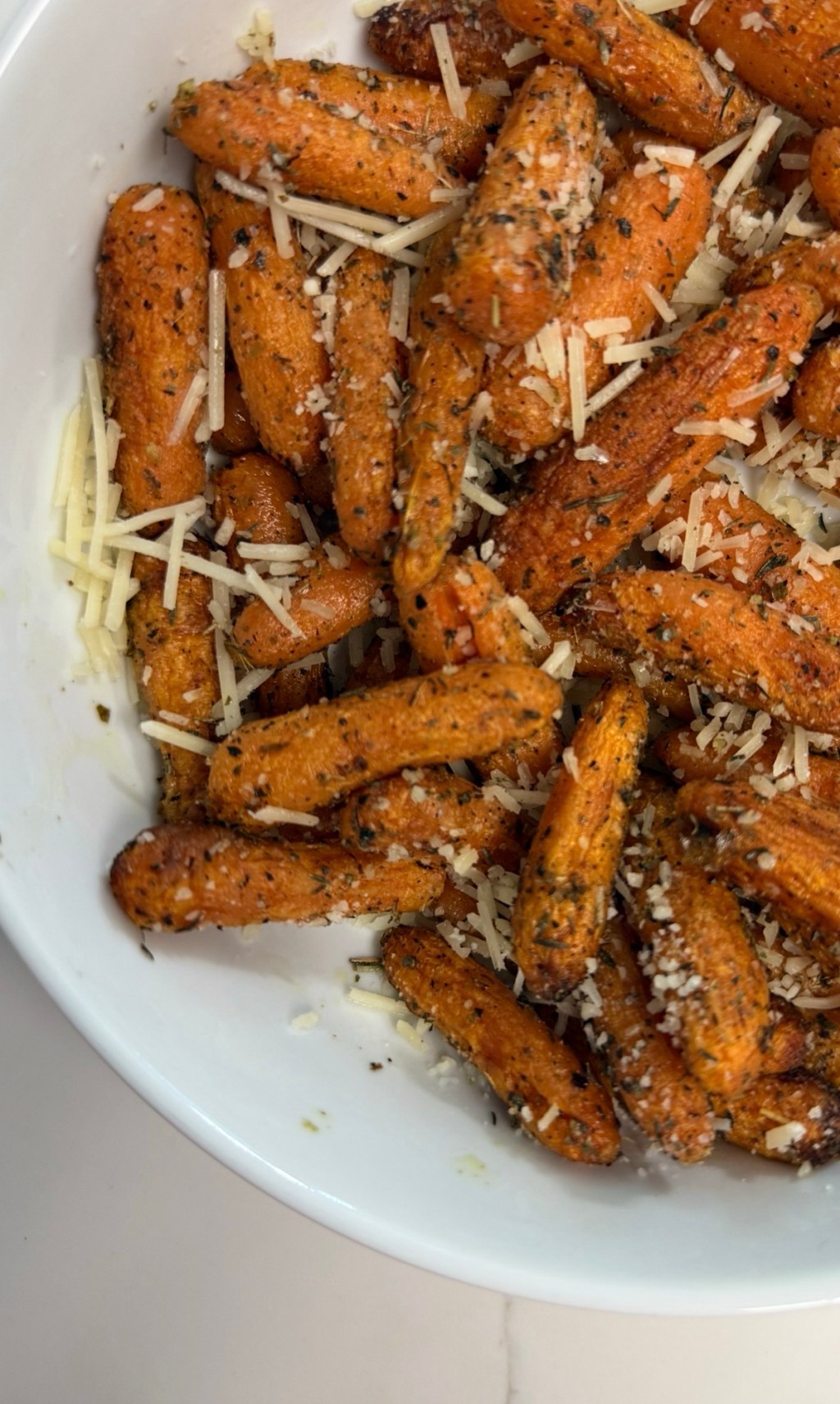 Air Fryer Parm Roasted&nbsp;Carrots